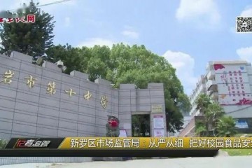 跟着新罗区商场监管局看看神兽们的学校食品安全